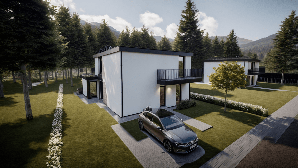 Maison clé sur porte en Belgique - exemple Eco@Home