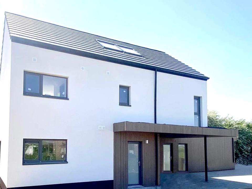 Préfabrication maison modulaire en bois en atelier